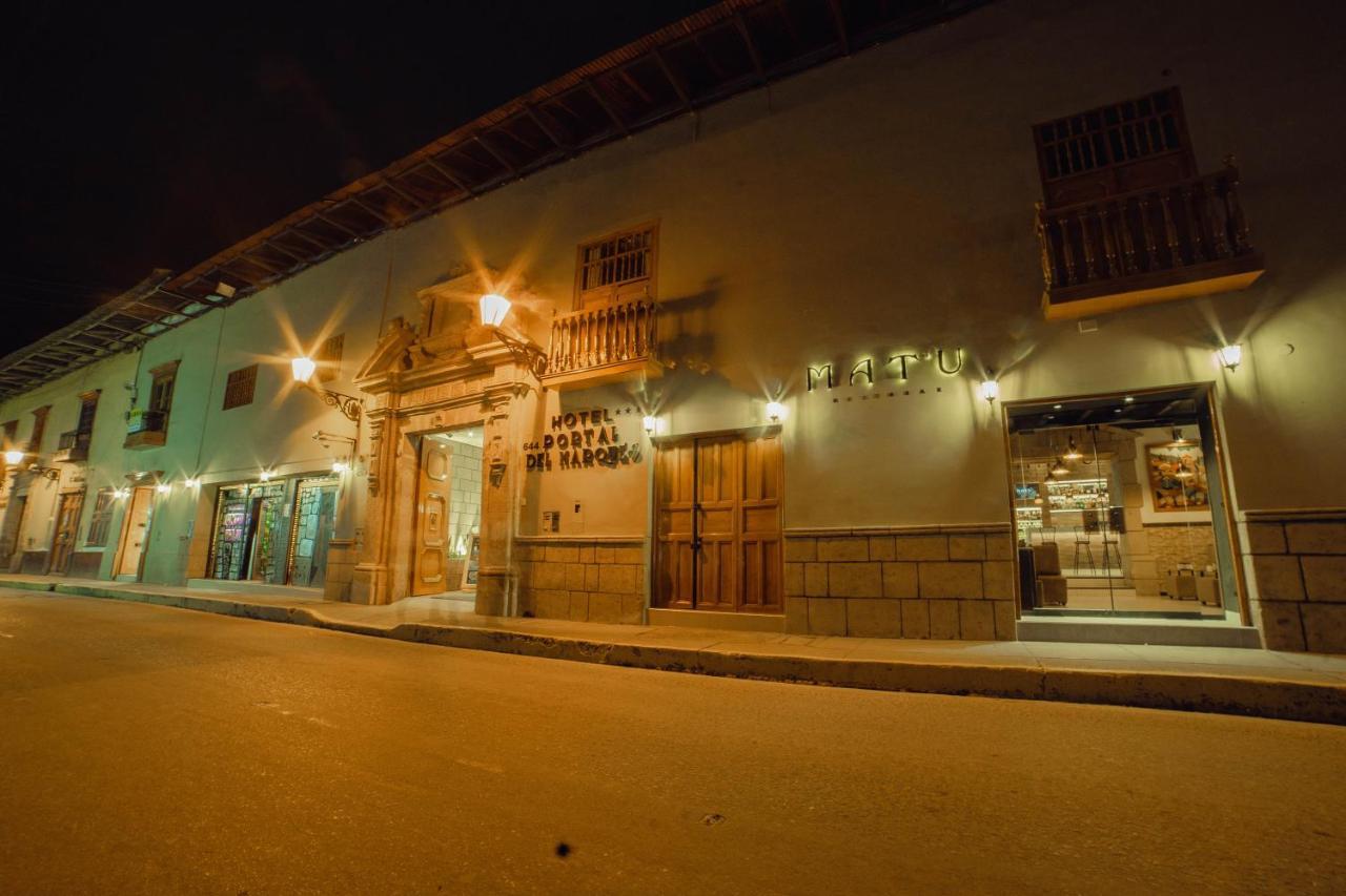 El Portal Del Marques Hotel Cajamarca Buitenkant foto