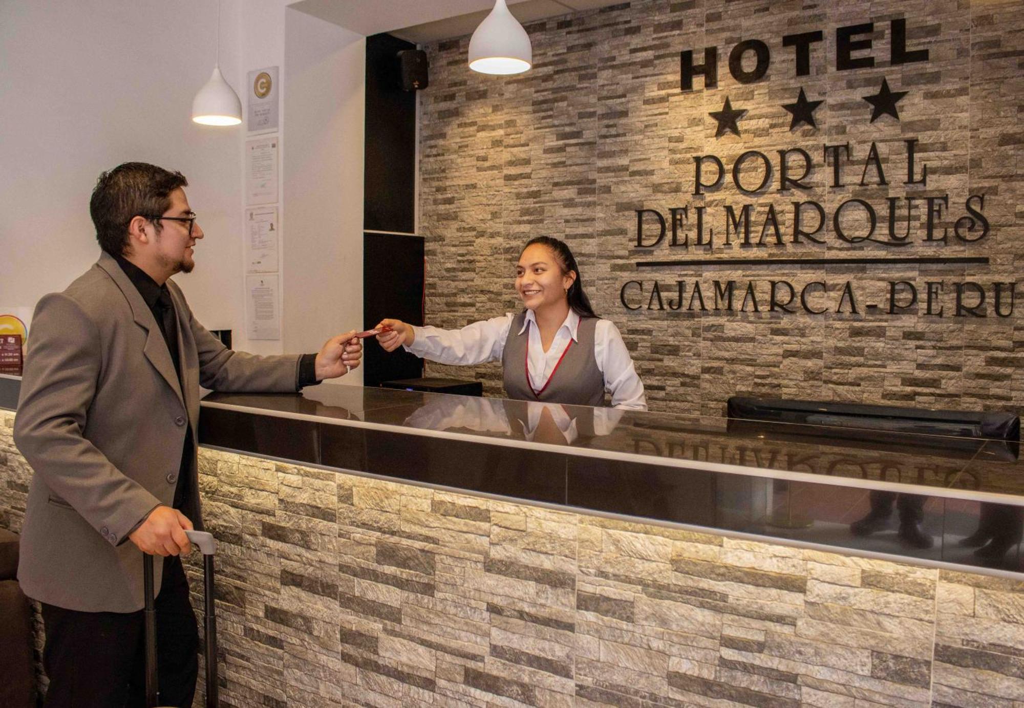 El Portal Del Marques Hotel Cajamarca Buitenkant foto