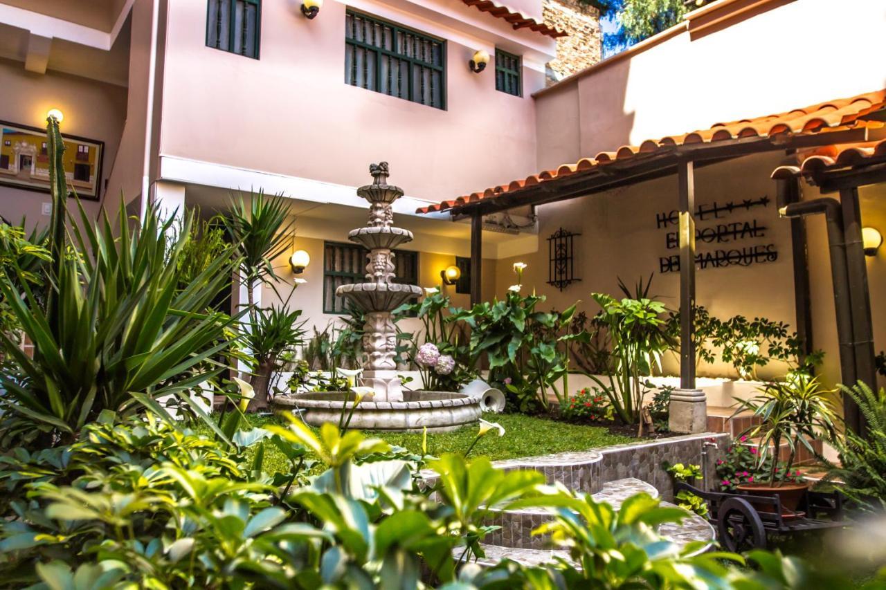 El Portal Del Marques Hotel Cajamarca Buitenkant foto